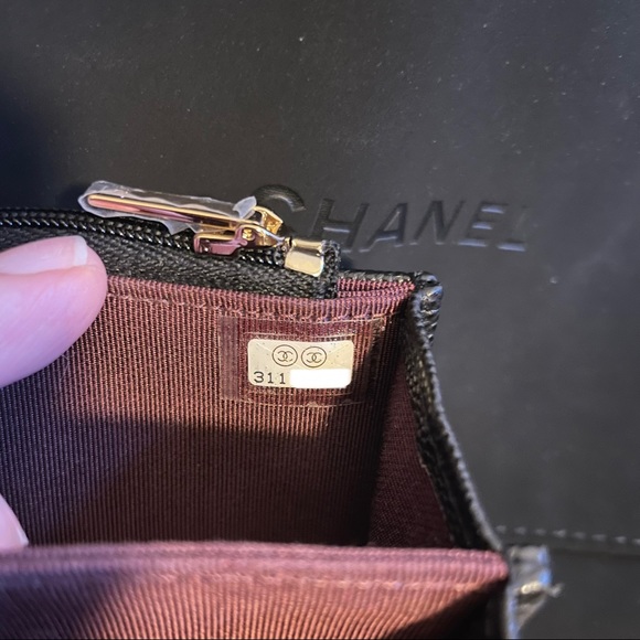 Chanel mini wallet on chain woc - Picture 8 of 10